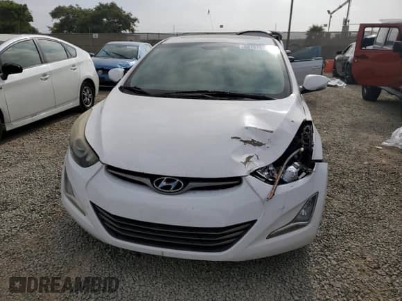 2016 Hyundai Elantra Sport with VIN KMHDH4AH7GU488352, listed as a Copart auction lot 68787675 with 128,678 mi miles and Salvage title. Bid and sale history available at DreamBid. Image 5.