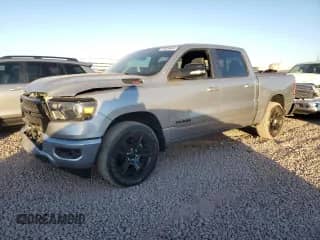 2021 Ram 1500 Big Horn с VIN 1C6SRFFM4MN613010, выставлен на аукционе Copart как лот 85526644 с пробегом 38 783 миль миль и Списание • Salvage title. История ставок и продаж доступна на DreamBid. Изображение 1.