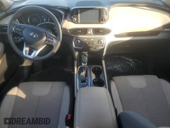 2019 Hyundai Santa Fe SE with VIN 5NMS2CAD2KH008660, listed as a Copart auction lot 89726155 with 76,060 mi miles and Salvage title. Bid and sale history available at DreamBid. Image 8.