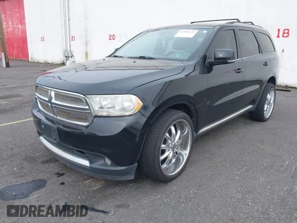 ✅ 2012 Dodge Durango Crew • VIN: 1C4RDHDG5CC158533 • Лот: 43585639. Опубликован ранее на IAAI с пробегом 196 620 миль. Бесплатный доступ к архиву аукционных продаж из США и подробный отчёт об истории автомобиля на DreamBid. Изображение 2.