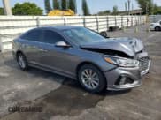 ✅ 2018 Hyundai Sonata Sport Plus • VIN: 5NPE34AF3JH728469 • Lot: 58392155. Listed on Copart with 62,243 mi. Free auction sales archive from the USA and detailed vehicle history report at DreamBid. Image 4.
