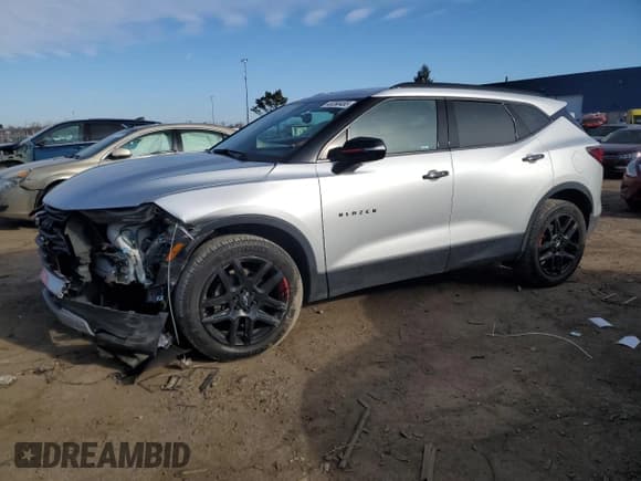 ✅ 2020 Chevrolet Blazer LT • VIN: 3GNKBCRS2LS689889 • Lot: 48280455. Listed on Copart with 58,428 mi. Free auction sales archive from the USA and detailed vehicle history report at DreamBid. Image 1.