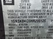 ✅ 2017 Chevrolet Tahoe LT • VIN: 1GNSKBKC6HR299126 • Lot: 41300644. Listed on IAAI with 124,821 mi. Free auction sales archive from the USA and detailed vehicle history report at DreamBid. Image 9.