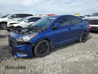 2019 Hyundai Accent SE with VIN 3KPC24A38KE076261, listed as a Copart auction lot 83614684 with 104,734 mi miles and Salvage title. Bid and sale history available at DreamBid. Image 1.