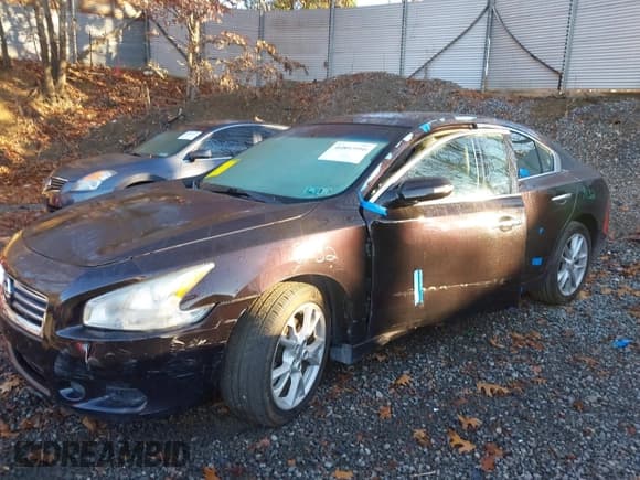 ✅ 2012 Nissan Maxima S • VIN: 1N4AA5AP0CC850746 • Lot: 40802950. Listed on IAAI with 58,931 mi. Free auction sales archive from the USA and detailed vehicle history report at DreamBid. Image 6.