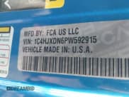 ✅ 2023 Jeep Wrangler Sport S • VIN: 1C4HJXDN6PW592915 • Lot: 41662077. Wystawiony na IAAI z przebiegiem 43 129 mil. Bezpłatny archiwum sprzedaży aukcyjnych z USA i szczegółowy raport historii pojazdu na DreamBid. Zdjęcie 9.