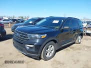 ✅ 2022 Ford Explorer XLT • VIN: 1FMSK8DH0NGA96191 • Lot: 41983762. Wystawiony na IAAI z przebiegiem 47 637 mil. Bezpłatny archiwum sprzedaży aukcyjnych z USA i szczegółowy raport historii pojazdu na DreamBid. Zdjęcie 2.