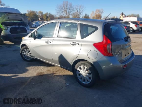 ✅ 2015 Nissan Note S • VIN: 3N1CE2CP9FL368226 • Lot: 43663837. Listed on IAAI with 103,870 mi. Free auction sales archive from the USA and detailed vehicle history report at DreamBid. Image 3.
