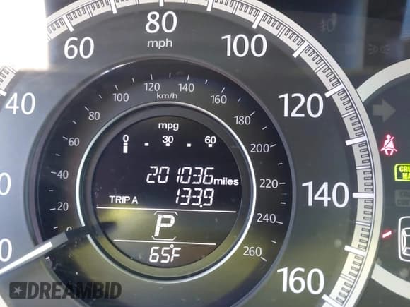 ✅ 2013 Honda Accord EX-L • VIN: 1HGCR2F83DA065972 • Lot: 43395385. Listed on IAAI with 201,036 mi. Free auction sales archive from the USA and detailed vehicle history report at DreamBid. Image 15.