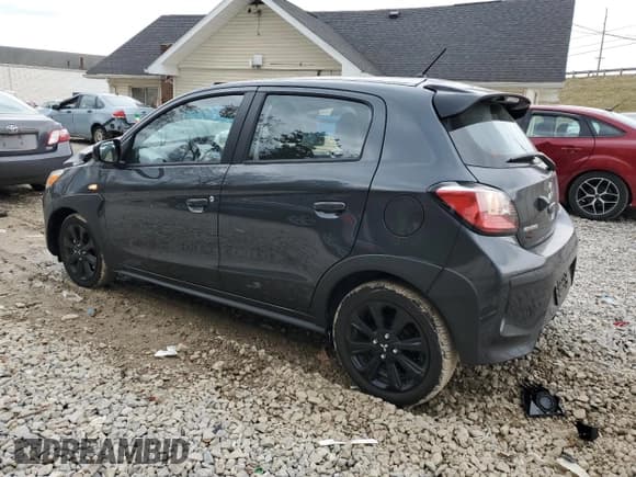 ✅ 2024 Mitsubishi Mirage Black Edition • VIN: ML32AWHJ8RH036221 • Lot: 91677465. Listed on Copart with 3,836 mi. Free auction sales archive from the USA and detailed vehicle history report at DreamBid. Image 2.