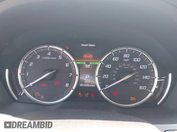 ✅ 2020 Acura MDX Technology • VIN: 5J8YD3H54LL001794 • Lot: 42163756. Listed on IAAI with 51,025 mi. Free auction sales archive from the USA and detailed vehicle history report at DreamBid. Image 7.