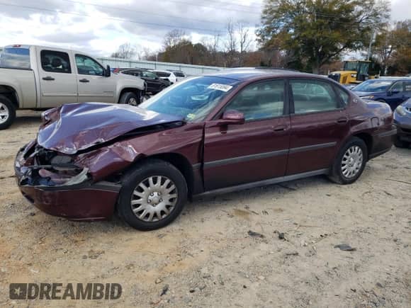 2003 Chevrolet Impala с VIN 2G1WF52E839257165, выставлен на аукционе Copart как лот 81615894 с пробегом 244 241 миль миль и Списание • Salvage title. История ставок и продаж доступна на DreamBid. Изображение 1.