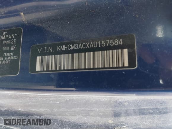 ✅ 2010 Hyundai Accent GS • VIN: KMHCM3ACXAU157584 • Лот: 41406776. Опубликован ранее на IAAI с пробегом 183 188 миль. Бесплатный доступ к архиву аукционных продаж из США и подробный отчёт об истории автомобиля на DreamBid. Изображение 9.