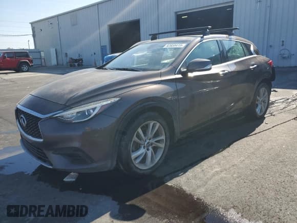 ✅ 2017 Infiniti QX30 Premium • VIN: SJKCH5CP9HA018964 • Lot: 92859415. Listed on Copart with 183,973 mi. Free auction sales archive from the USA and detailed vehicle history report at DreamBid. Image 1.