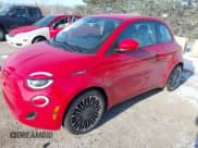 ✅ 2024 FIAT 500e INSPI(RED) • VIN: ZFAFFAA46RX213143 • Lot: 41101312. Listed on IAAI with 4,254 mi. Free auction sales archive from the USA and detailed vehicle history report at DreamBid. Image 2.