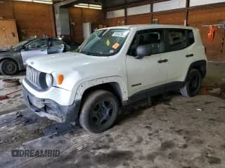 ✅ 2018 Jeep Renegade Sport • VIN: ZACCJBAB2JPJ45085 • Lot: 85652365. Listed on Copart with 112,555 mi. Free auction sales archive from the USA and detailed vehicle history report at DreamBid. Image 1.