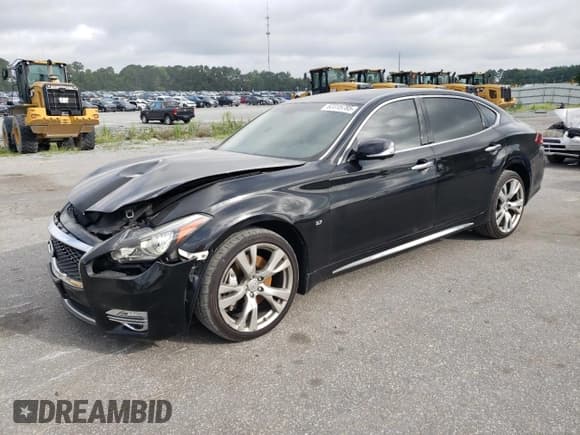 ✅ 2017 Infiniti Q70 3.7 • VIN: JN1BY1PR8HM210588 • Lot: 62315785. Listed on Copart with 118,954 mi. Free auction sales archive from the USA and detailed vehicle history report at DreamBid. Image 1.