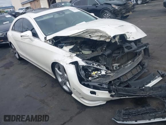 ✅ 2013 Mercedes-Benz CLS 550 • VIN: WDDLJ7DB2DA087761 • Lot: 43708639. Listed on IAAI with 144,683 mi. Free auction sales archive from the USA and detailed vehicle history report at DreamBid. Image 1.