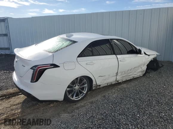 ✅ 2020 Cadillac CT4 V-Series • VIN: 1G6DD5RL5L0147356 • Lot: 89108275. Listed on Copart with 100,732 mi. Free auction sales archive from the USA and detailed vehicle history report at DreamBid. Image 3.