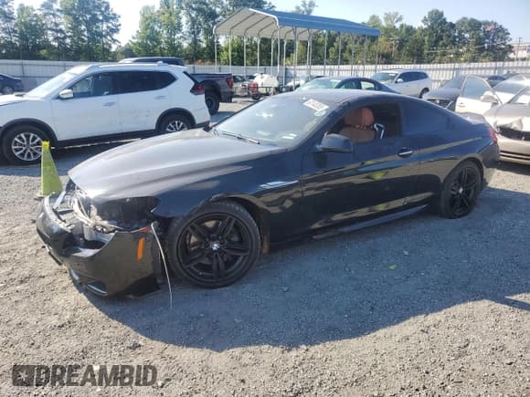 ✅ 2015 BMW 6 Series 650i xDrive • VIN: WBAYM1C58FD325370 • Lot: 63140355. Listed on Copart with 46,843 mi. Free auction sales archive from the USA and detailed vehicle history report at DreamBid. Image 1.