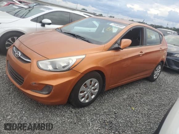 ✅ 2015 Hyundai Accent GS • VIN: KMHCT5AE2FU216022 • Лот: 74480984. Опубликован ранее на Copart с пробегом Не указан. Бесплатный доступ к архиву аукционных продаж из США и подробный отчёт об истории автомобиля на DreamBid. Изображение 1.