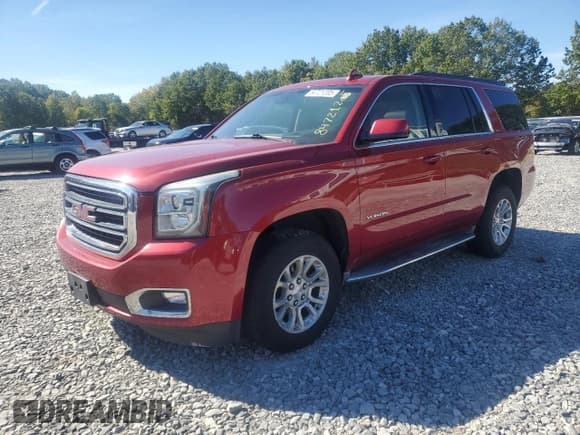 ✅ 2015 GMC Yukon SLT • VIN: 1GKS2BKC5FR633270 • Lot: 84721205. Listed on Copart with 147,395 mi. Free auction sales archive from the USA and detailed vehicle history report at DreamBid. Image 1.