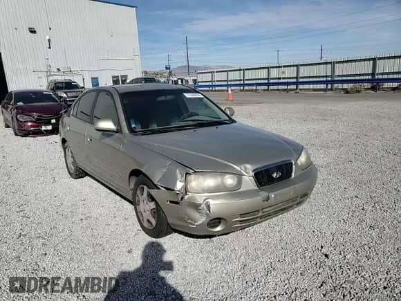 2002 Hyundai Elantra GLS z VIN KMHDN45D22U371819, wystawiony jako Copart lot #77000954 z przebiegiem 177 202 mil mil oraz Szkoda całkowita • Salvage title. Historia ofert i sprzedaży dostępna na DreamBid. Obrazek 11.