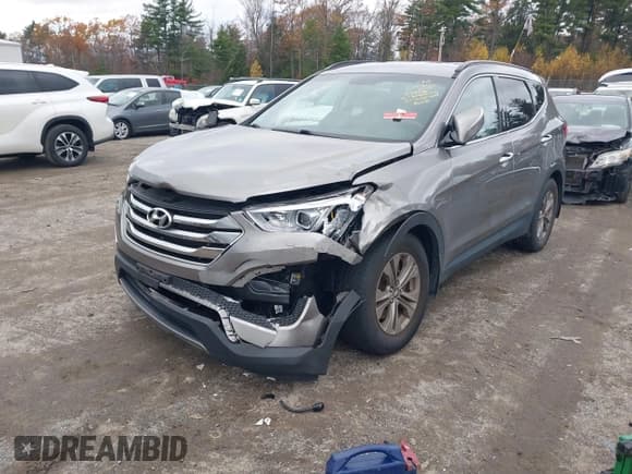 ✅ 2015 Hyundai Santa Fe • VIN: 5XYZUDLB9FG287728 • Лот: 43578765. Опубликован ранее на IAAI с пробегом 45 459 миль. Бесплатный доступ к архиву аукционных продаж из США и подробный отчёт об истории автомобиля на DreamBid. Изображение 2.