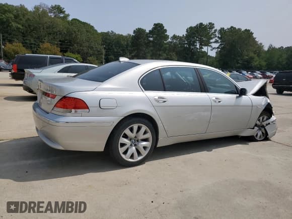 ✅ 2004 BMW 7 Series 745Li • VIN: WBAGN63444DS47664 • Lot: 71046044. Listed on Copart with 144,598 mi. Free auction sales archive from the USA and detailed vehicle history report at DreamBid. Image 3.