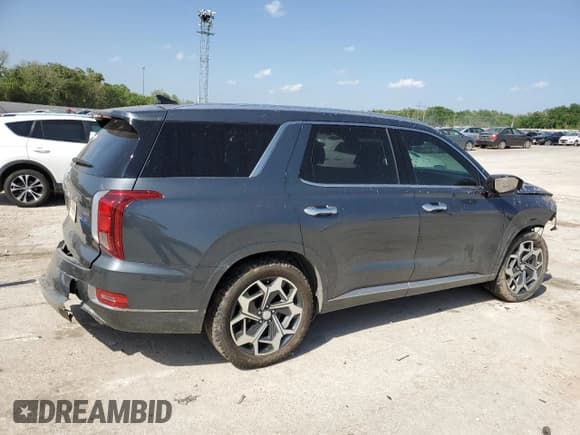 ✅ 2022 Hyundai Palisade Calligraphy • VIN: KM8R7DHE4NU369420 • Лот: 51147644. Опубликован ранее на Copart с пробегом Не указан. Бесплатный доступ к архиву аукционных продаж из США и подробный отчёт об истории автомобиля на DreamBid. Изображение 3.