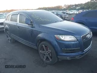 ✅ 2013 Audi Q7 Premium Plus • VIN: WA1LGAFE0DD002423 • Lot: 43443410. Listed on IAAI with Not provided. Free auction sales archive from the USA and detailed vehicle history report at DreamBid. Image 1.