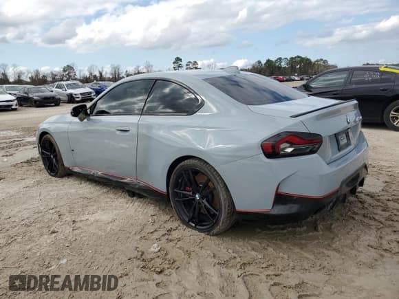 ✅ 2022 BMW 2 Series 230i • VIN: 3MW23CM02N8C35067 • Лот: 88722915. Опубликован ранее на Copart с пробегом 77 259 миль. Бесплатный доступ к архиву аукционных продаж из США и подробный отчёт об истории автомобиля на DreamBid. Изображение 2.