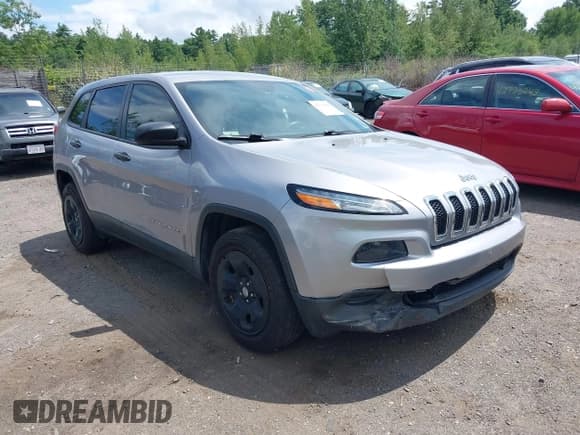 ✅ 2017 Jeep Cherokee Sport • VIN: 1C4PJMAB9HD226531 • Лот: 42730989. Опубликован ранее на IAAI с пробегом 133 627 миль. Бесплатный доступ к архиву аукционных продаж из США и подробный отчёт об истории автомобиля на DreamBid. Изображение 1.