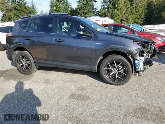 ✅ 2018 Toyota RAV4 Hybrid SE • VIN: JTMJJREV1JD229503 • Lot: 85352365. Listed on Copart with Not provided. Free auction sales archive from the USA and detailed vehicle history report at DreamBid. Image 4.