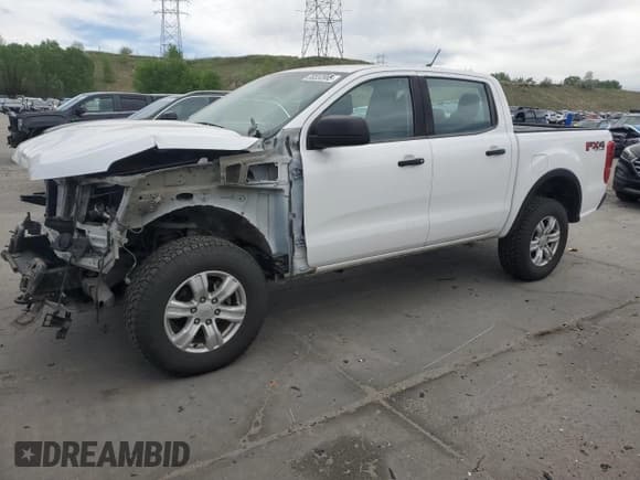 ✅ 2020 Ford Ranger XL • VIN: 1FTER4FHXLLA93869 • Lot: 56553955. Listed on Copart with 77,088 mi. Free auction sales archive from the USA and detailed vehicle history report at DreamBid. Image 1.