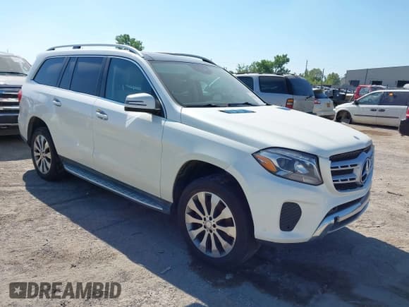 ✅ 2017 Mercedes-Benz GLS 450 • VIN: 4JGDF6EE1HA784763 • Lot: 43024856. Listed on IAAI with 134,652 mi. Free auction sales archive from the USA and detailed vehicle history report at DreamBid. Image 1.
