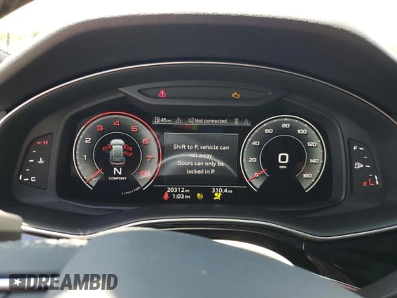 ✅ 2021 Audi Q8 Premium • VIN: WA1AVAF14MD036181 • Lot: 58055543. Listed on Copart with 20,312 mi. Free auction sales archive from the USA and detailed vehicle history report at DreamBid. Image 9.