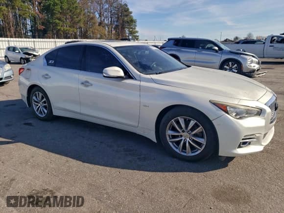 ✅ 2017 Infiniti Q50 Premium • VIN: JN1EV7AP0HM731739 • Lot: 93997075. Listed on Copart with 116,301 mi. Free auction sales archive from the USA and detailed vehicle history report at DreamBid. Image 4.