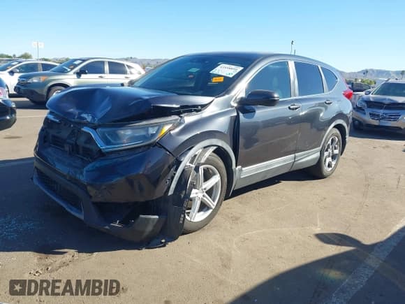 ✅ 2017 Honda CR-V EX-L • VIN: 7FARW1H87HE037456 • Lot: 43558899. Listed on IAAI with 85,503 mi. Free auction sales archive from the USA and detailed vehicle history report at DreamBid. Image 2.