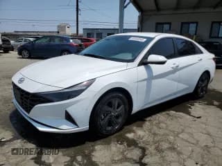 ✅ 2023 Hyundai Elantra Blue • VIN: KMHLM4AJ0PU045079 • Lot: 64683345. Listed on Copart with 76,047 mi. Free auction sales archive from the USA and detailed vehicle history report at DreamBid. Image 1.