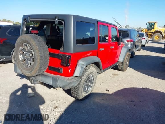 ✅ 2016 Jeep Wrangler Unlimited Rubicon • VIN: 1C4BJWFG1GL128236 • Lot: 43577910. Listed on IAAI with 94,399 mi. Free auction sales archive from the USA and detailed vehicle history report at DreamBid. Image 4.