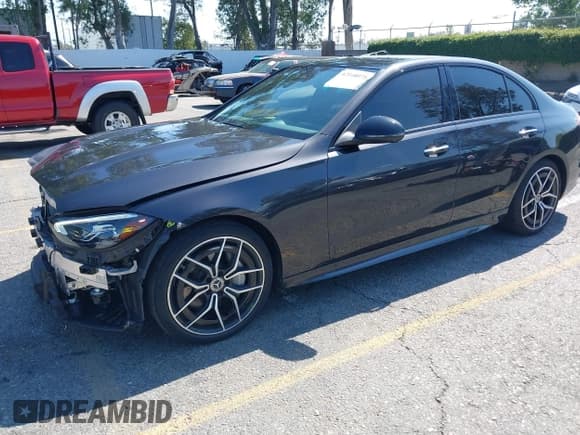 ✅ 2023 Mercedes-Benz C 300 • VIN: W1KAF4GB9PR108212 • Lot: 42148075. Listed on IAAI with 34,954 mi. Free auction sales archive from the USA and detailed vehicle history report at DreamBid. Image 2.