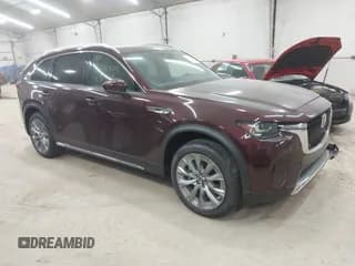 ✅ 2025 Mazda CX-90 Premium Plus Package • VIN: JM3KKEHD9S1235685 • Lot: 43340522. Wystawiony na IAAI z przebiegiem 46 mil. Bezpłatny archiwum sprzedaży aukcyjnych z USA i szczegółowy raport historii pojazdu na DreamBid. Zdjęcie 1.