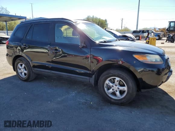 ✅ 2008 Hyundai Santa Fe GLS • VIN: 5NMSG13D28H158358 • Lot: 68291434. Listed on Copart with 184,687 mi. Free auction sales archive from the USA and detailed vehicle history report at DreamBid. Image 4.