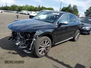 ✅ 2023 Audi SQ5 Sportback Premium Plus • VIN: WA124AFY6P2071504 • Лот: 58784334. Опубликован ранее на Copart с пробегом 3 934 миль. Бесплатный доступ к архиву аукционных продаж из США и подробный отчёт об истории автомобиля на DreamBid. Изображение 1.