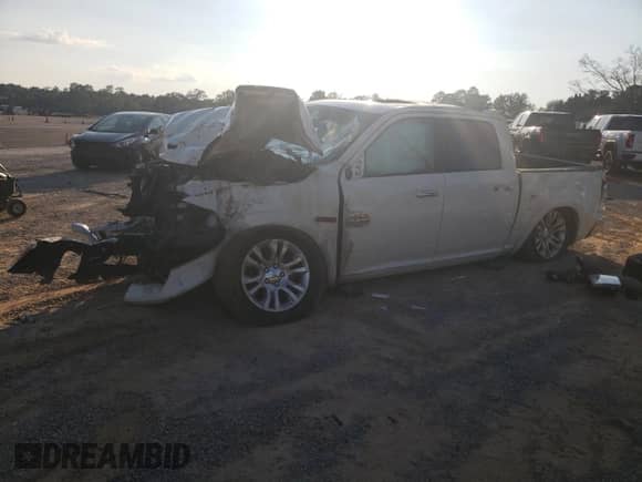 2016 Ram 1500 Longhorn с VIN 1C6RR6PM1GS387589, выставлен на аукционе Copart как лот 72234564 с пробегом Не указан миль и Списание • Salvage title. История ставок и продаж доступна на DreamBid. Изображение 1.