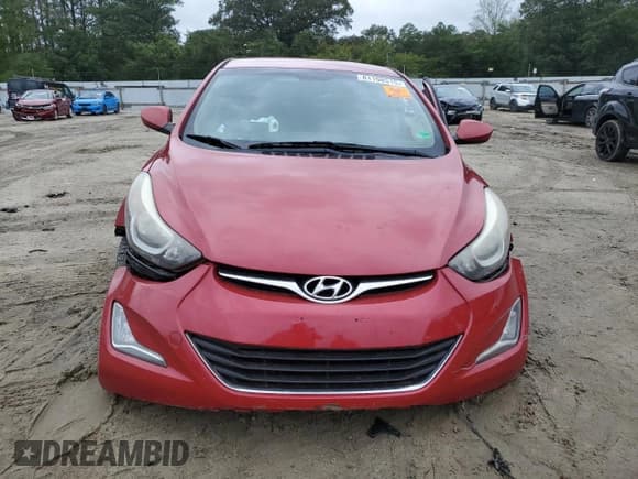 ✅ 2015 Hyundai Elantra SE • VIN: KMHDH4AE5FU412844 • Lot: 81108515. Listed on Copart with 75,485 mi. Free auction sales archive from the USA and detailed vehicle history report at DreamBid. Image 5.