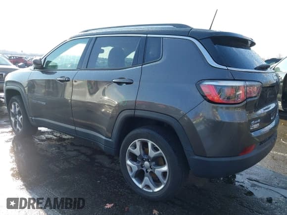 ✅ 2020 Jeep Compass Limited • VIN: 3C4NJDCB2LT138203 • Lot: 43650413. Listed on IAAI with 46,793 mi. Free auction sales archive from the USA and detailed vehicle history report at DreamBid. Image 3.