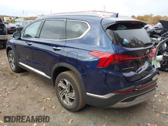 ✅ 2022 Hyundai Santa Fe SEL • VIN: 5NMS3DAJ1NH474819 • Lot: 43546610. Listed on IAAI with 24,937 mi. Free auction sales archive from the USA and detailed vehicle history report at DreamBid. Image 3.