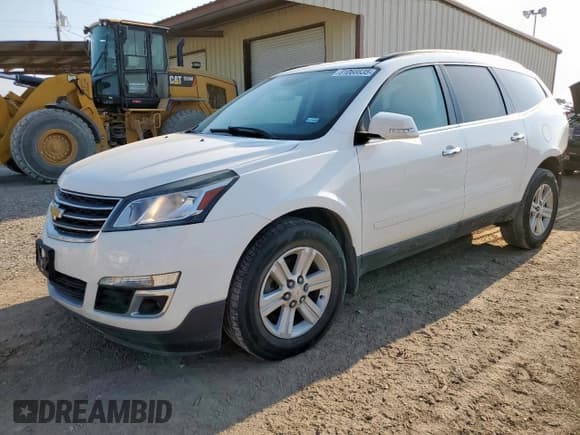 ✅ 2014 Chevrolet Traverse LT • VIN: 1GNKRHKD0EJ238484 • Lot: 81068835. Wystawiony na Copart z przebiegiem 126 249 mil. Bezpłatny archiwum sprzedaży aukcyjnych z USA i szczegółowy raport historii pojazdu na DreamBid. Zdjęcie 1.